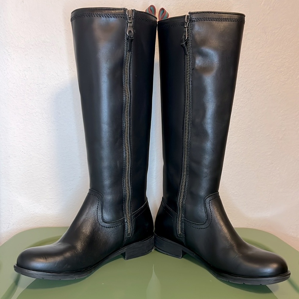 Sofft Bluma Women's Black Leather Knee-High Boots.  Size 7 New - Picture 7 of 9